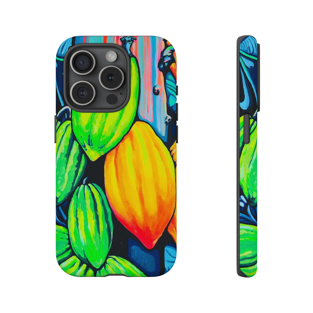 Coque de téléphone robuste Cacao Néon