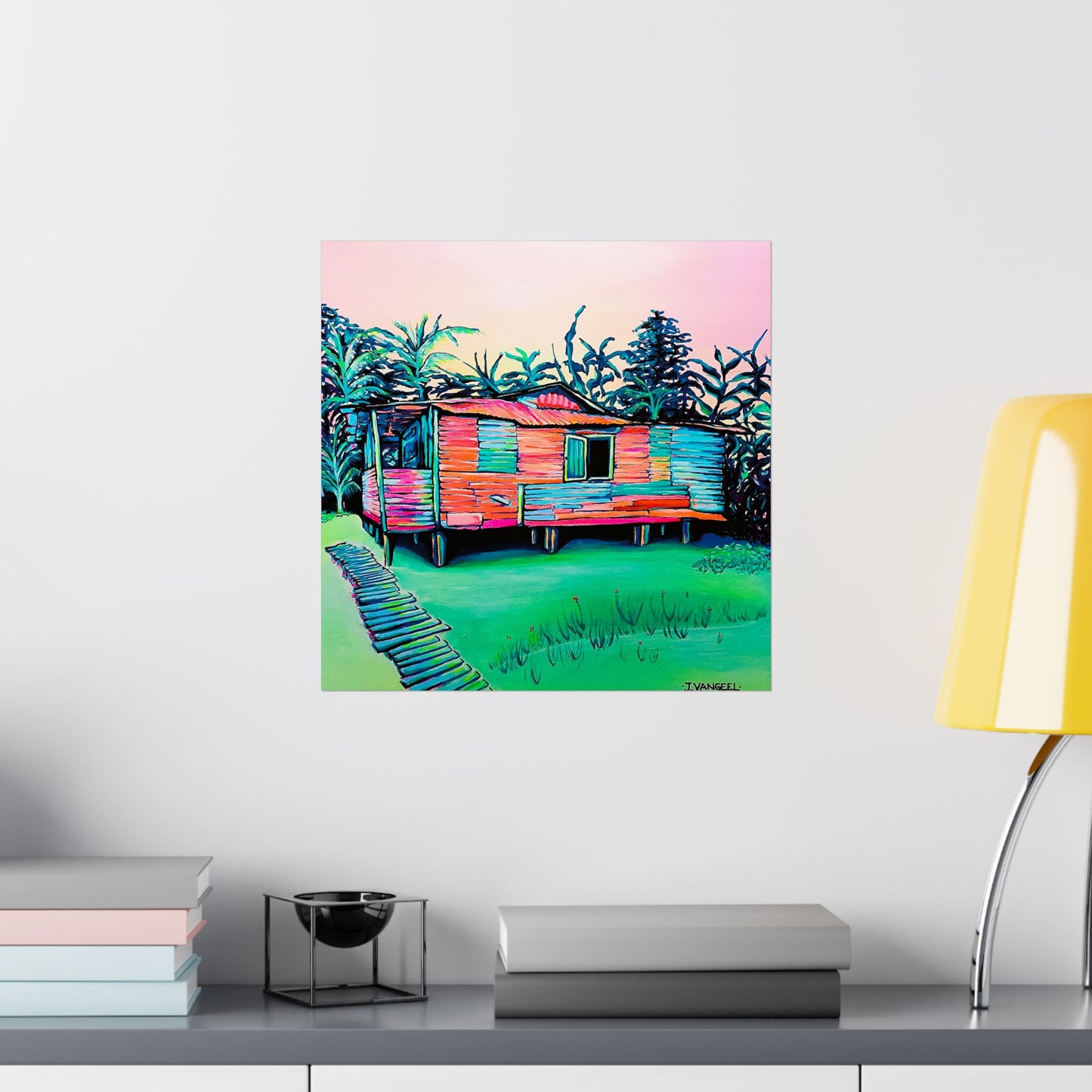 Luis Russell House Bocas Giclée Art Poster