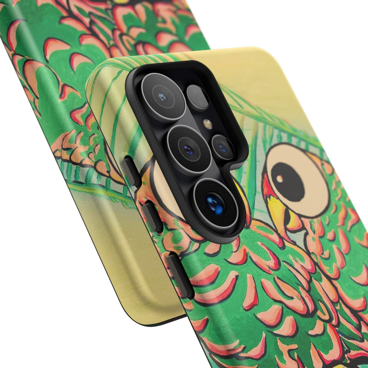 Chatty Cyclops Parrots Tough Phone Case