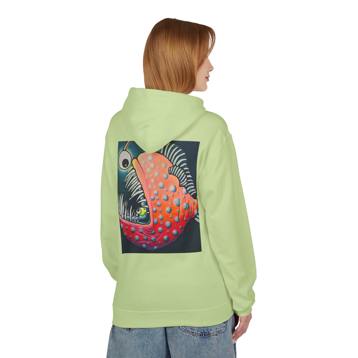 Unisex Cyclops Anglerfish Soft Hoodie