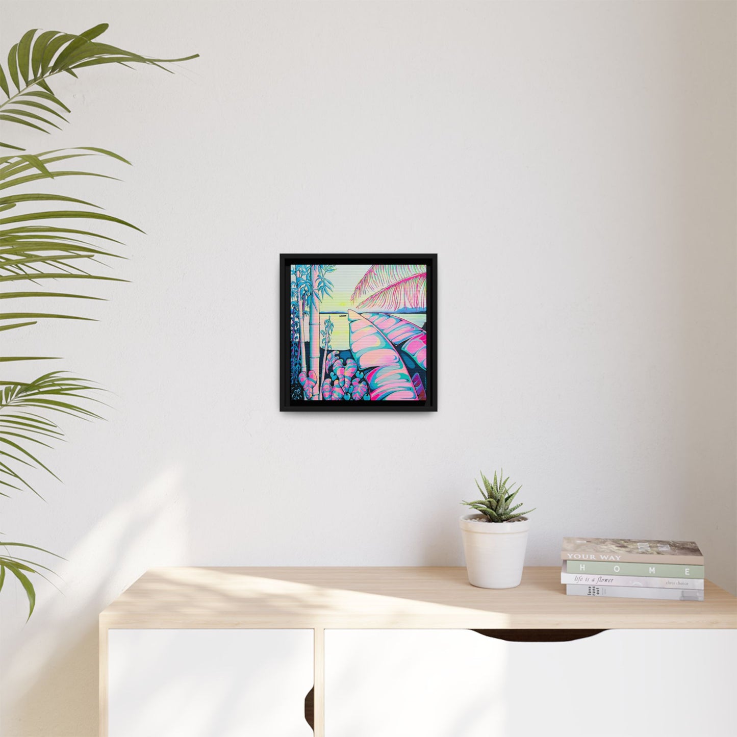 Impression sur toile « Sérénité encadrée Bocas »
