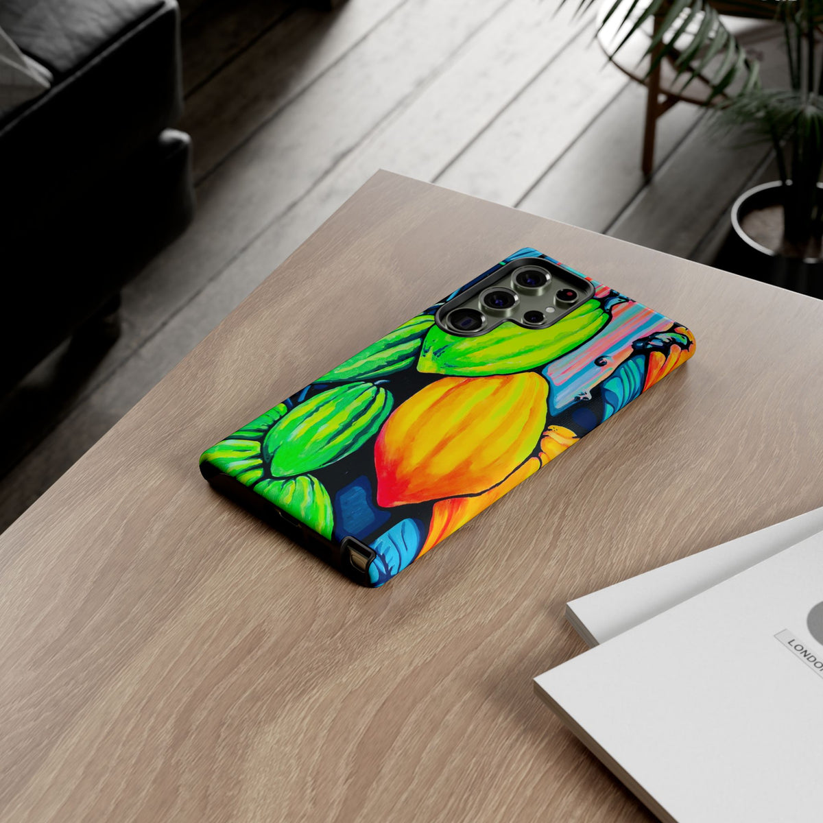 Coque de téléphone robuste Cacao Néon