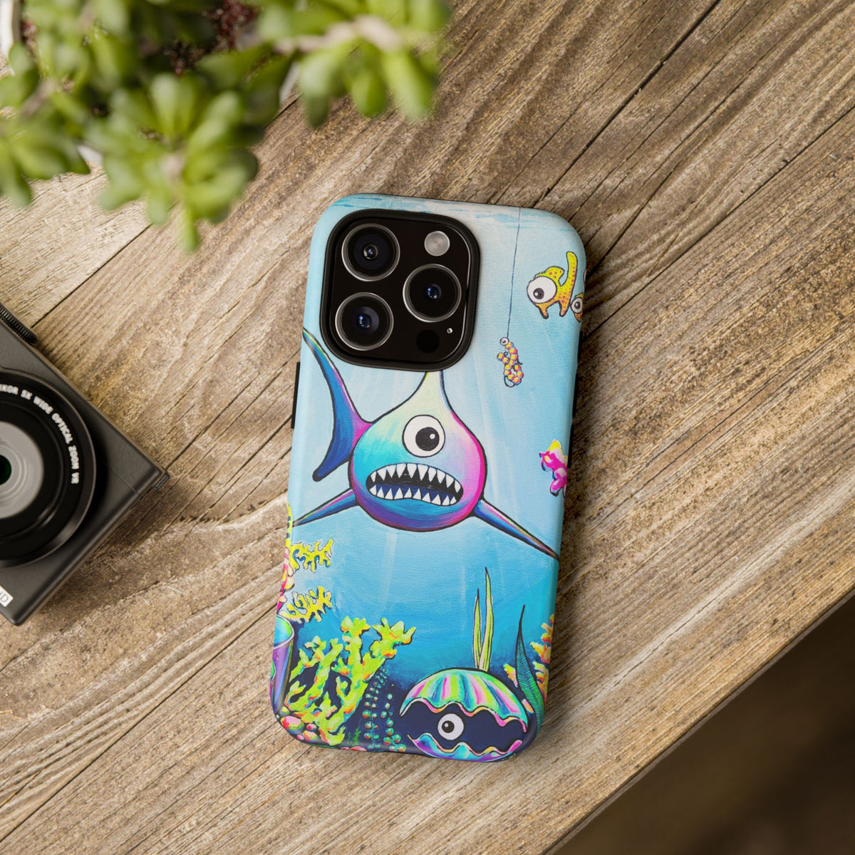 Cyclops Shark Tough Phone Case