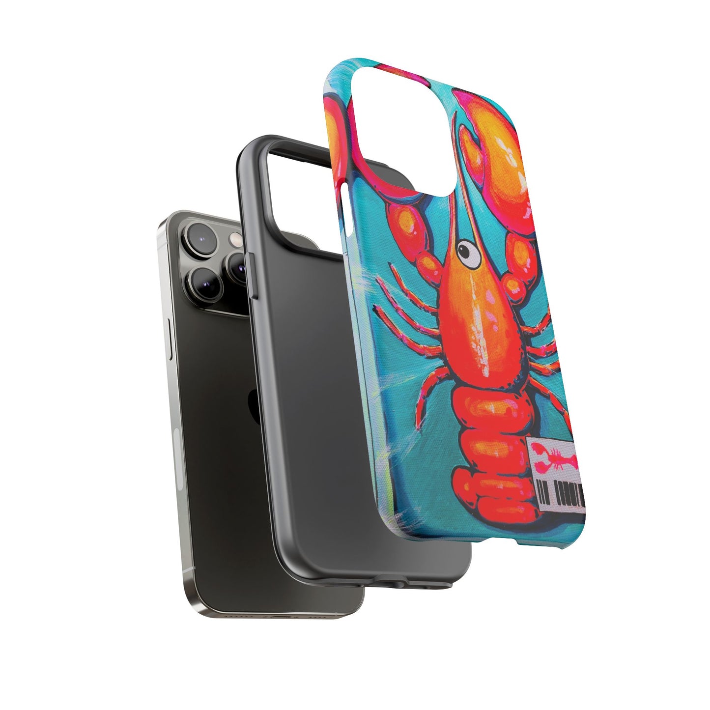 Neon Lobster Tough Phone Case