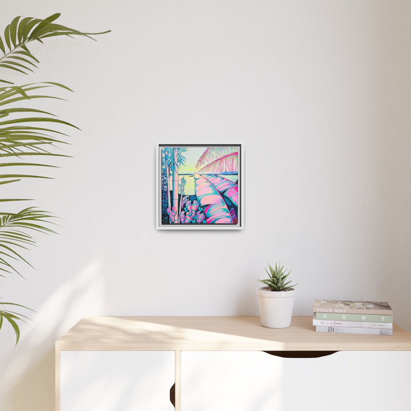Impression sur toile « Sérénité encadrée Bocas »