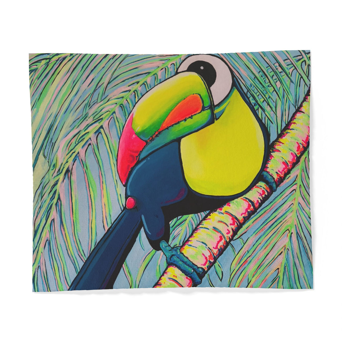 Cyclops Toucan Duvet Cover