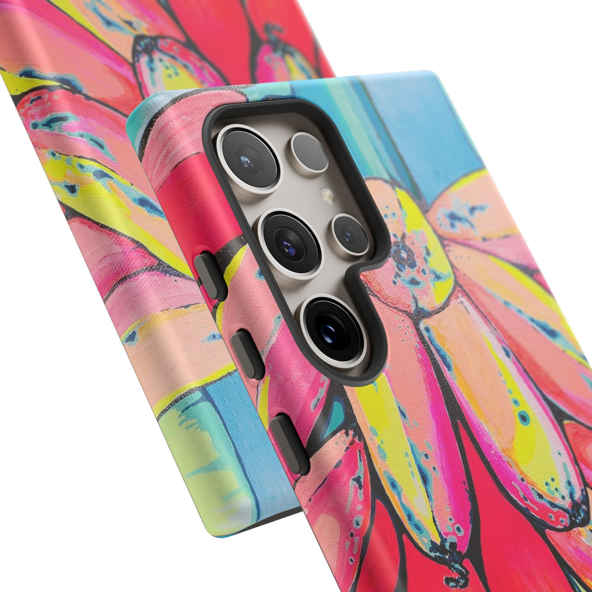 Neon Primitivo Bananas Tough Phone Case