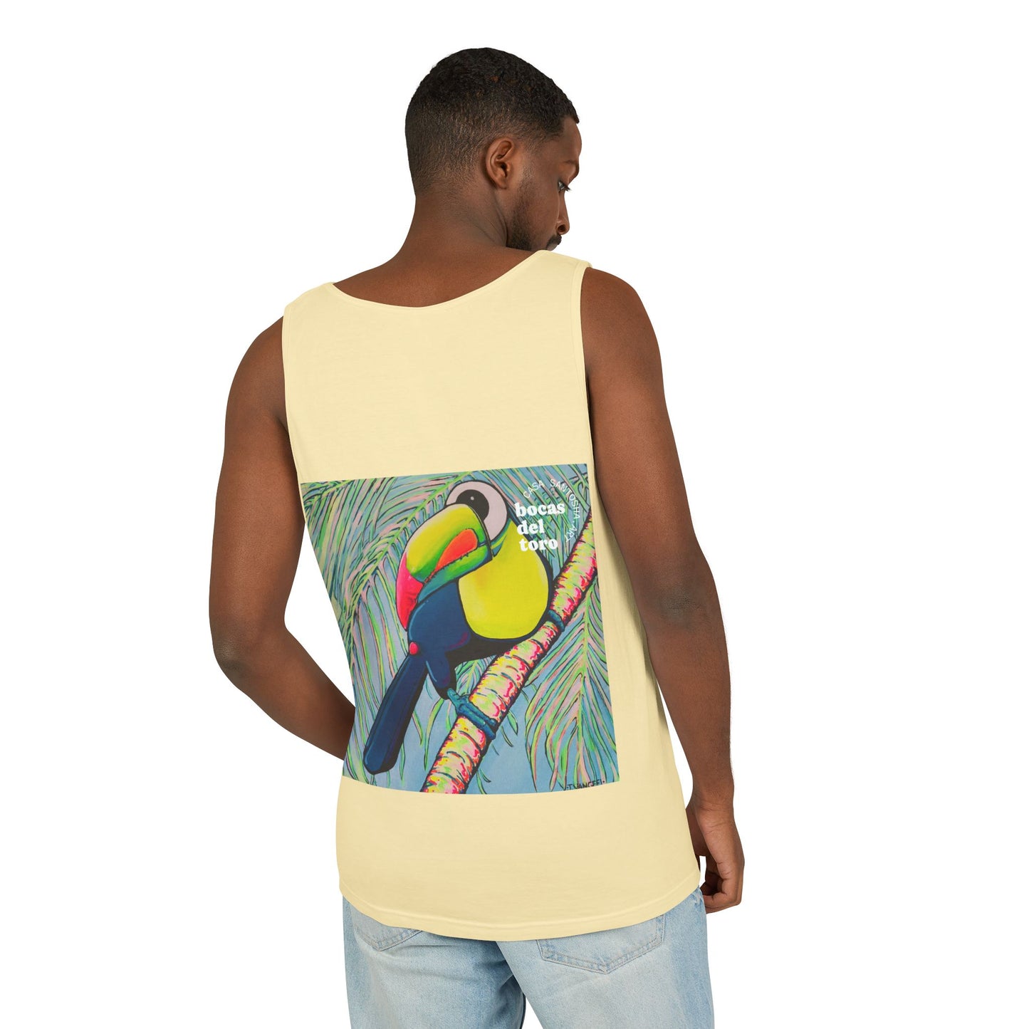Unisex Cyclops Toucan Tank Top - Perfect for Summer Vibes