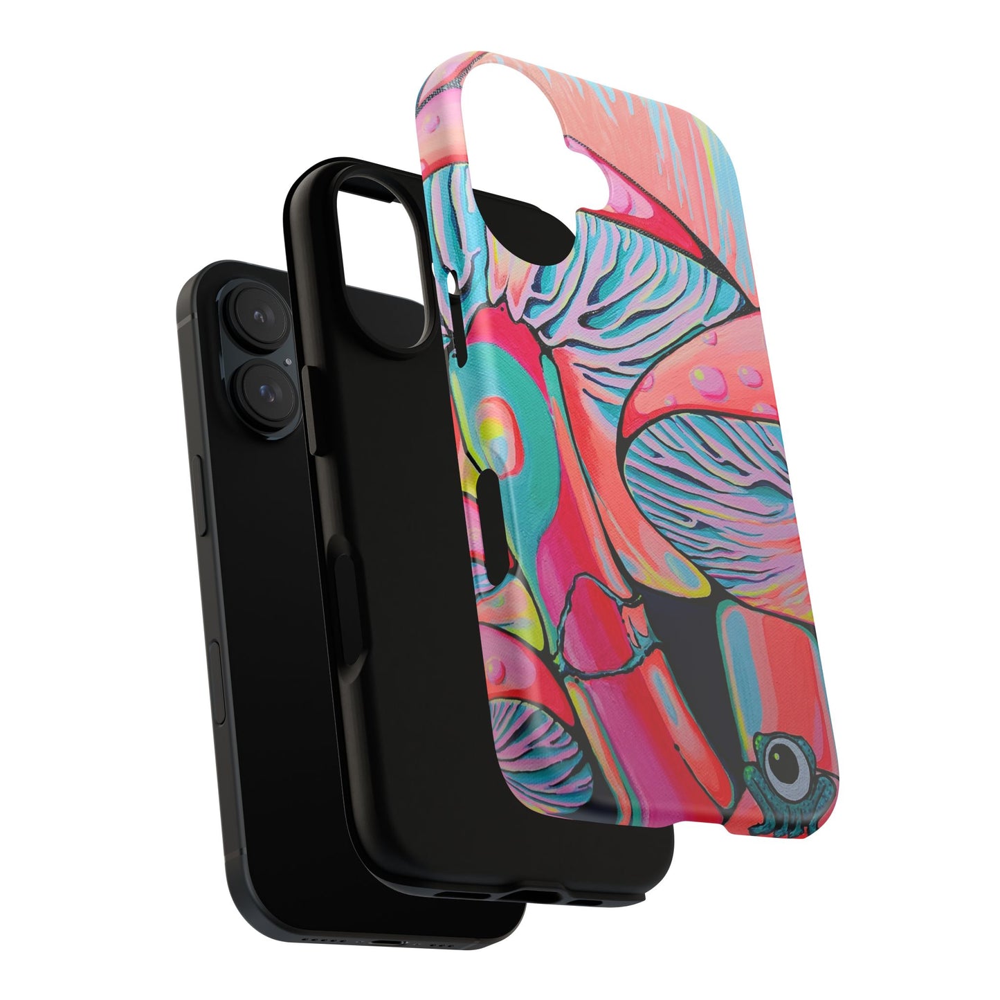 Trippy Mushrooms Tough Phone Case
