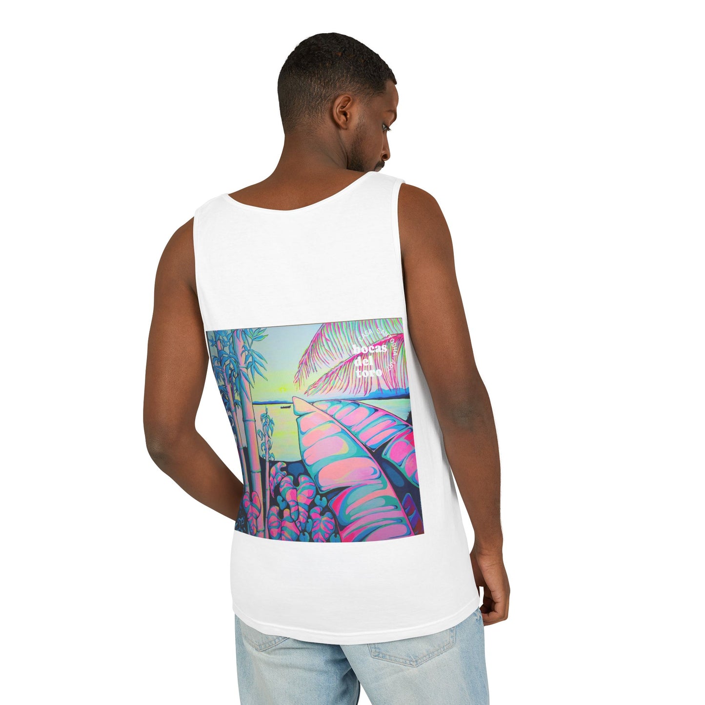 Unisex Serenity Bocas Tank Top - Perfect for Summer Vibes