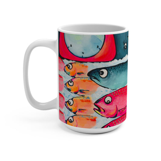 Neon Cabo Fish Market Mug