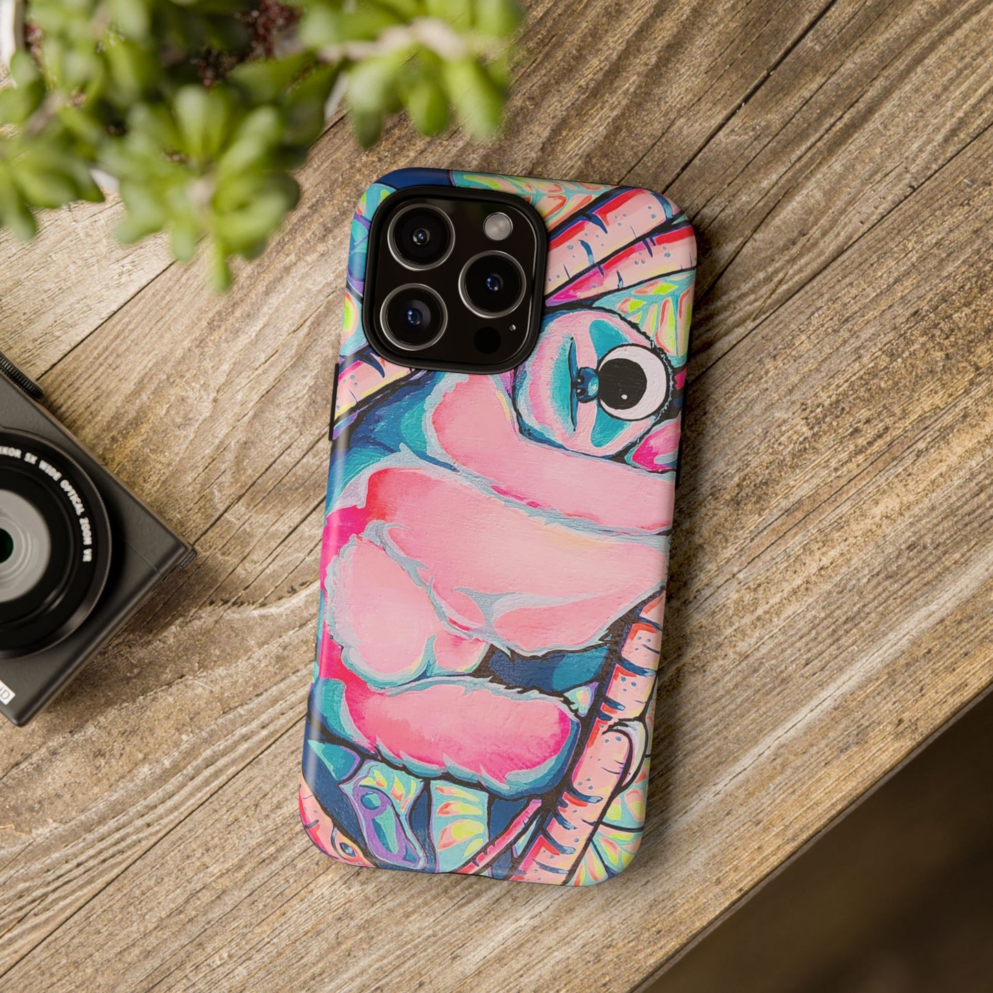 Cyclops Sloth Tough Phone Case