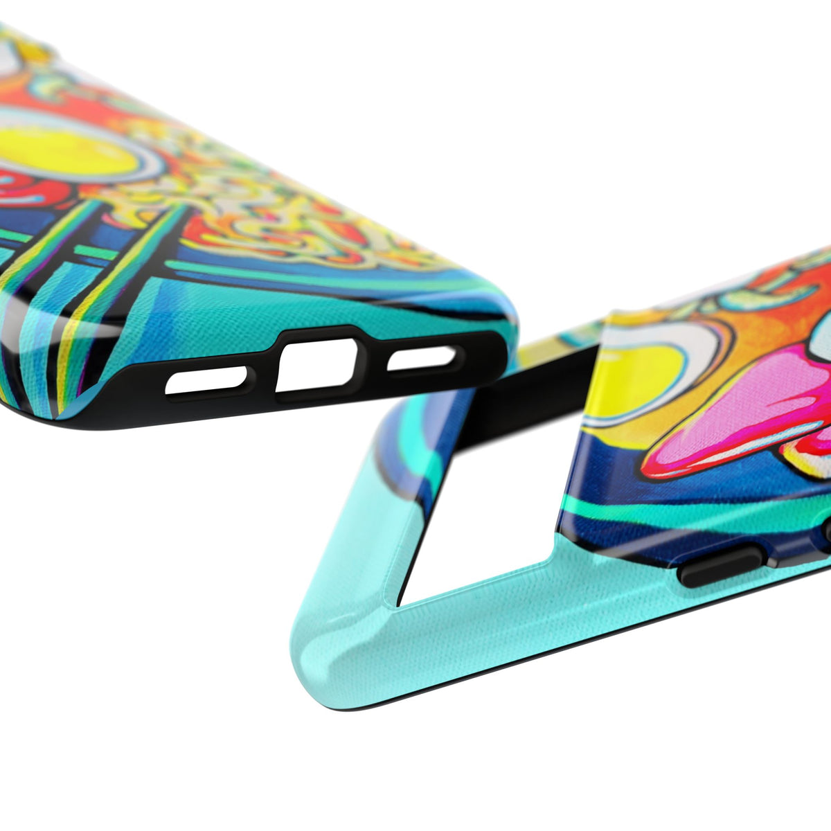 Coque de téléphone résistante Neon Ramen