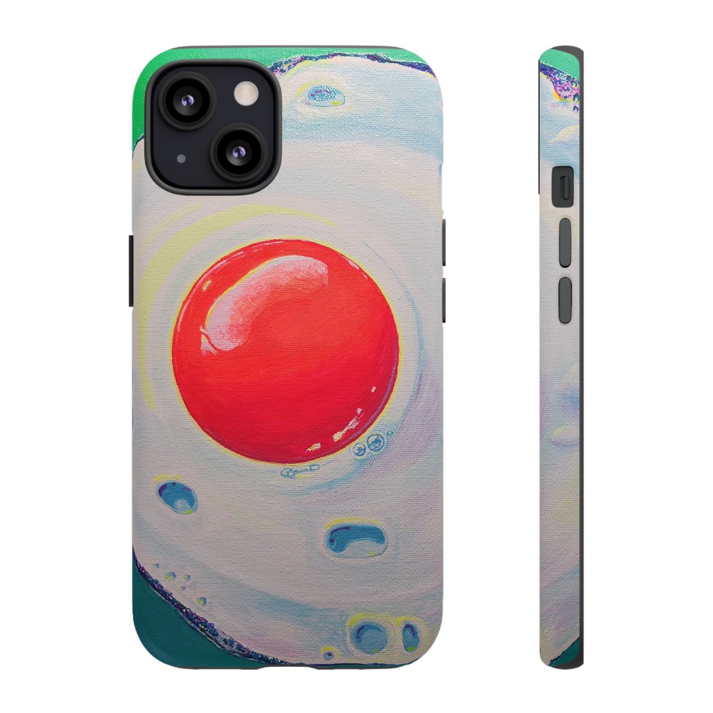 Neon Fried Egg Tough Phone Case