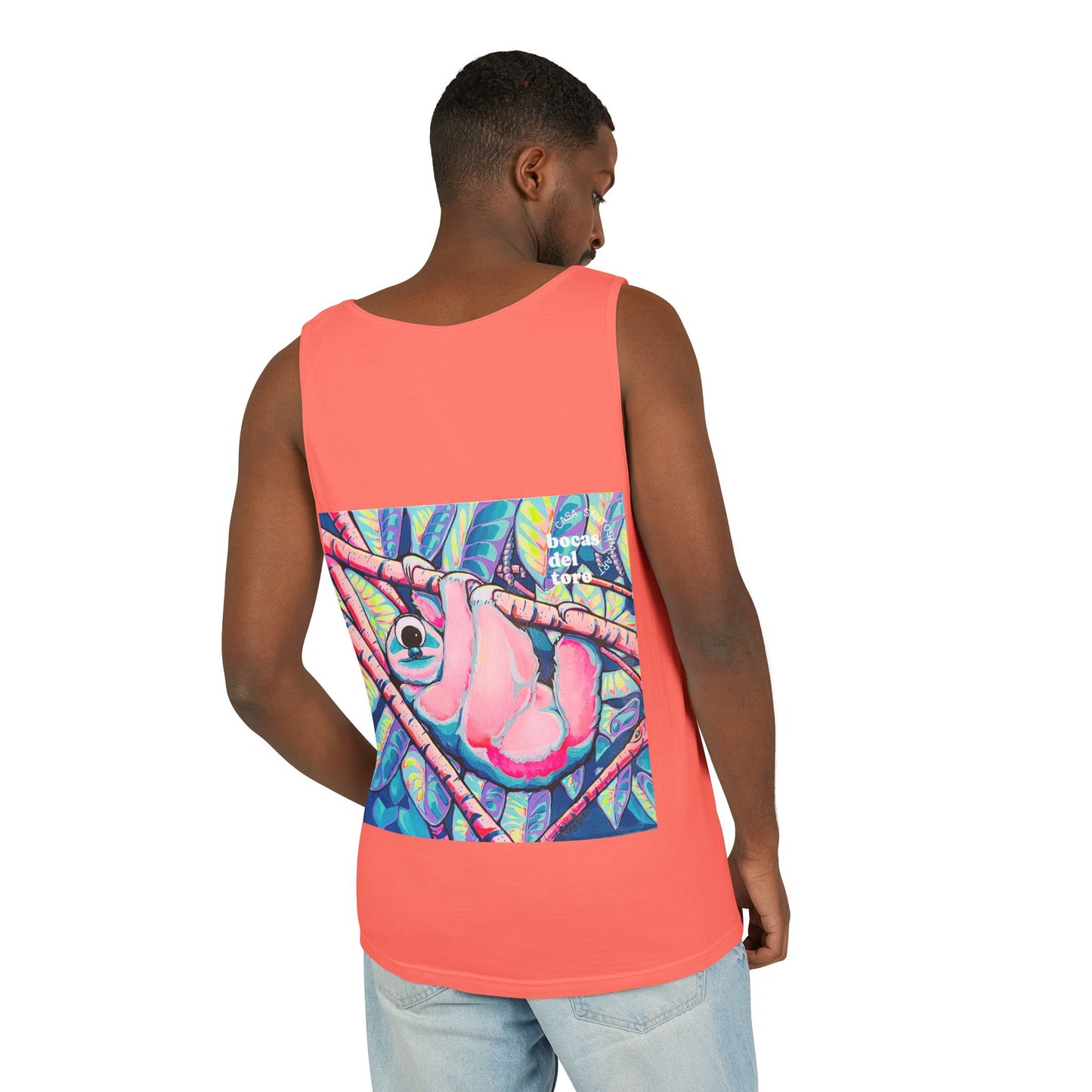 Unisex Cyclops Sloth Tank Top - Perfect for Summer Vibes