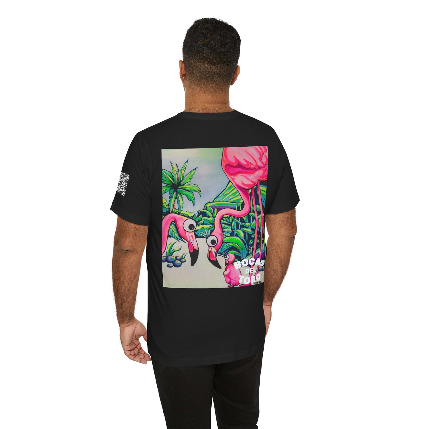 Unisex Cyclops Flamingo Family Tee