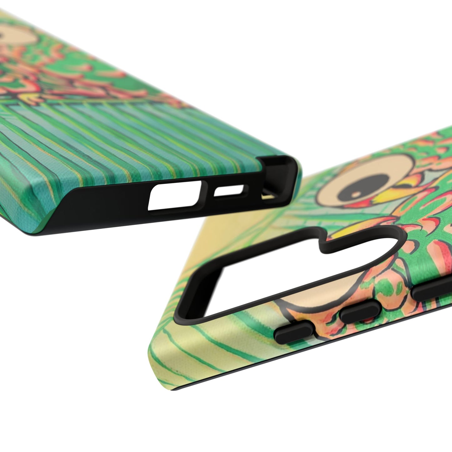 Chatty Cyclops Parrots Tough Phone Case
