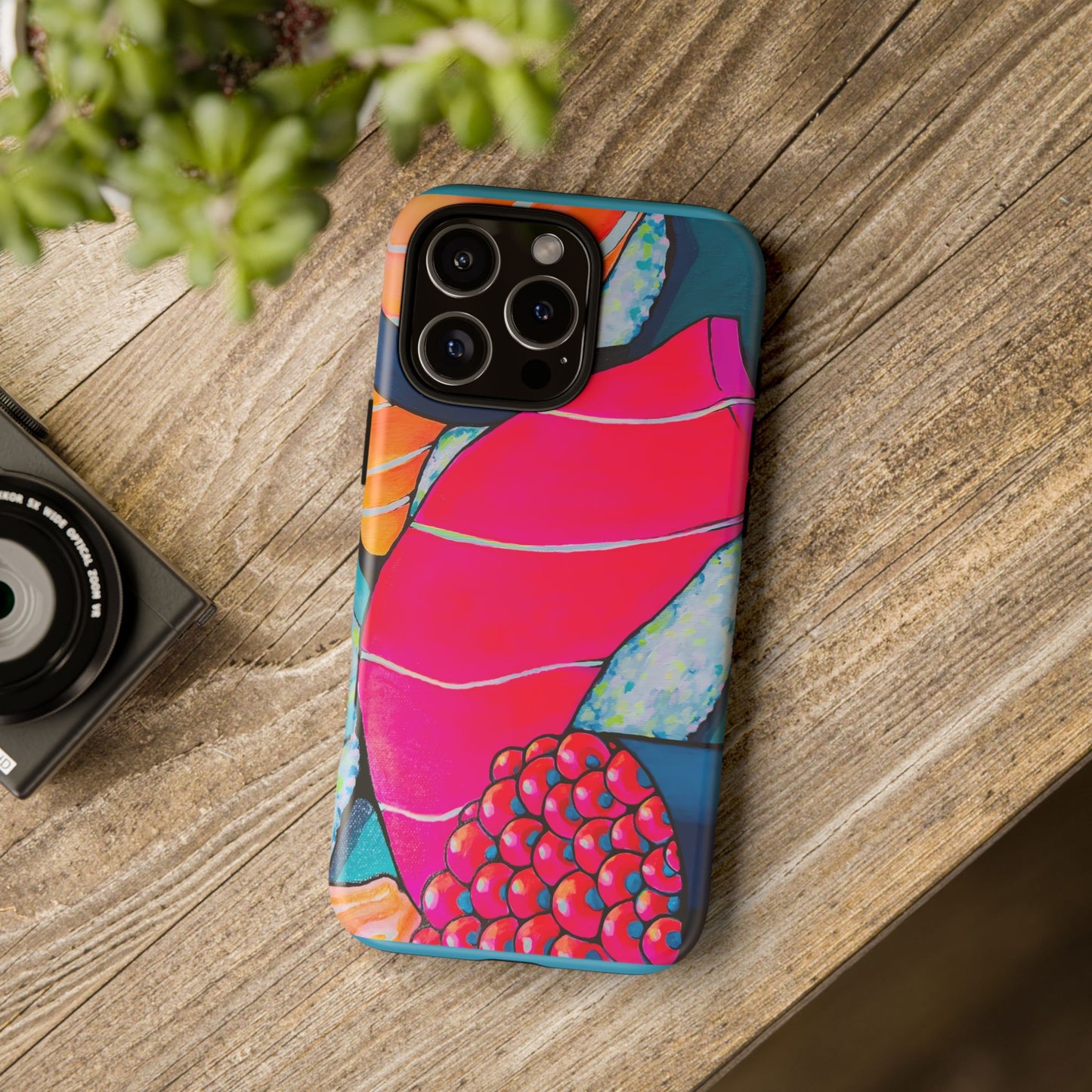 Coque de téléphone résistante Néon Sushi