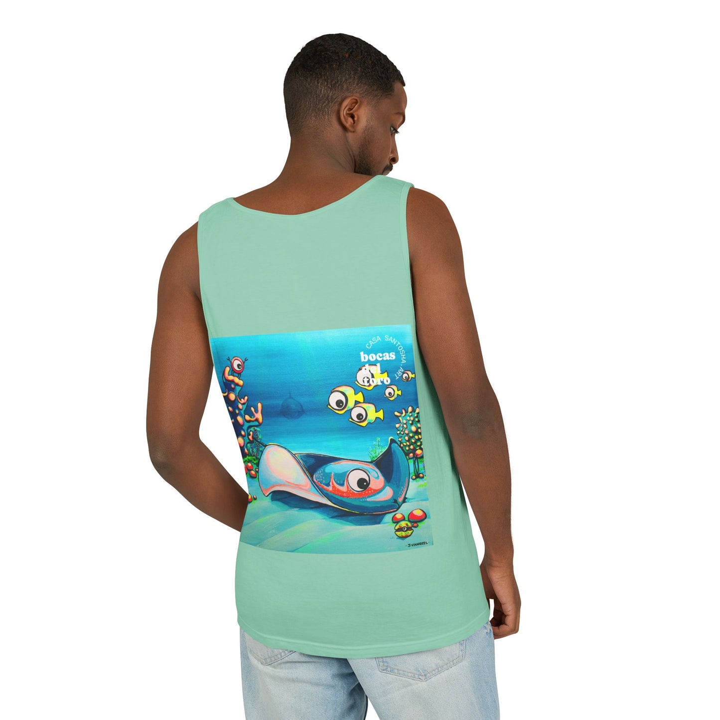 Unisex Cyclops Stingray Tank Top - Perfect for Summer Vibes