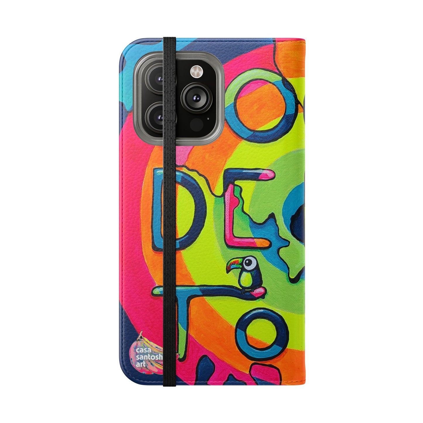 Bocas Del Toro Islands Flip Phone Case – Wallet Cover with Card Slots