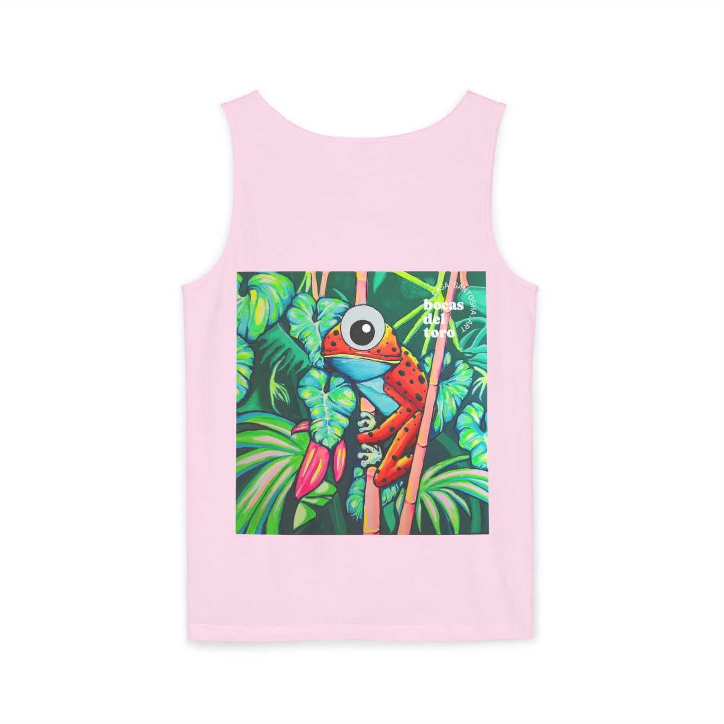 Unisex Cyclops Red Frog Tank Top - Perfect for Summer Vibes