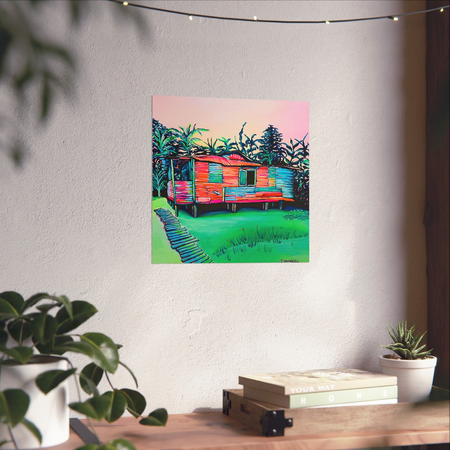 Luis Russell House Bocas Giclée Art Poster
