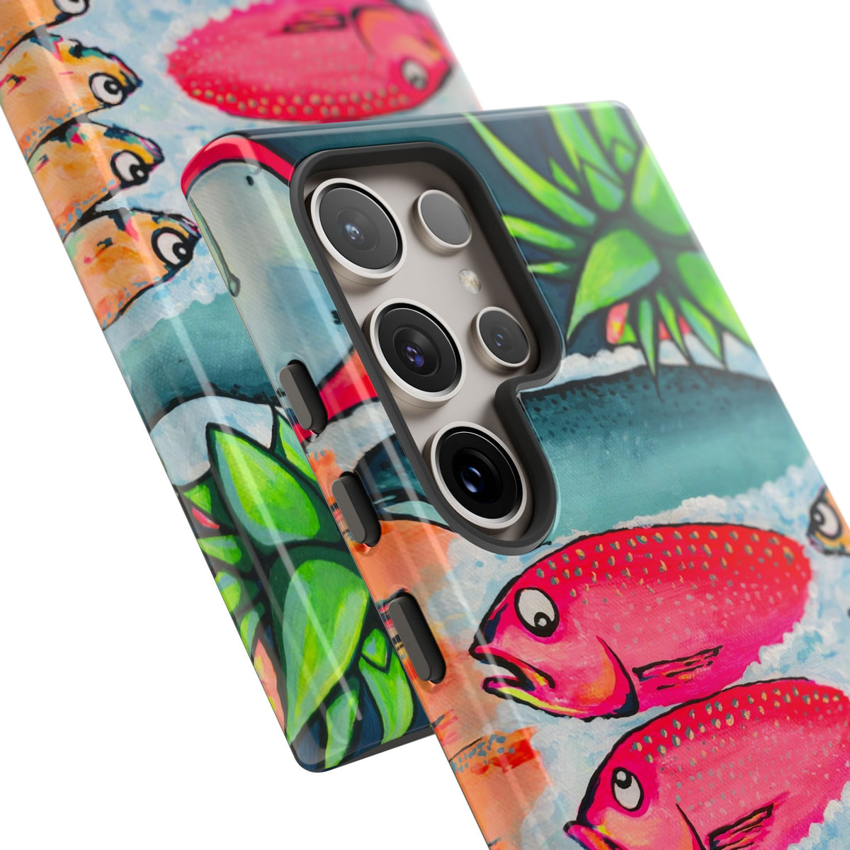 Neon Cabo Fish Market Tough Phone Case