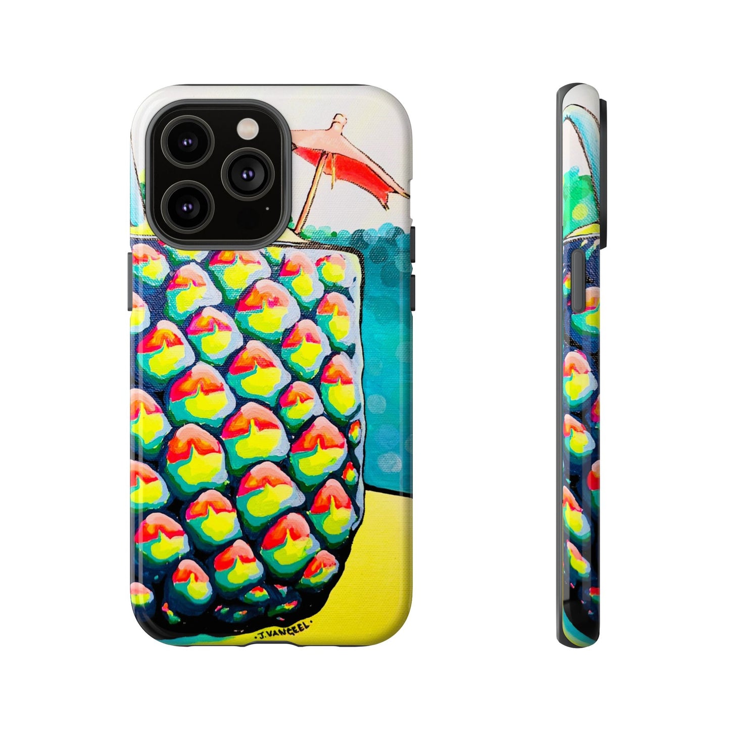Neon Piña Colada Tough Phone Case