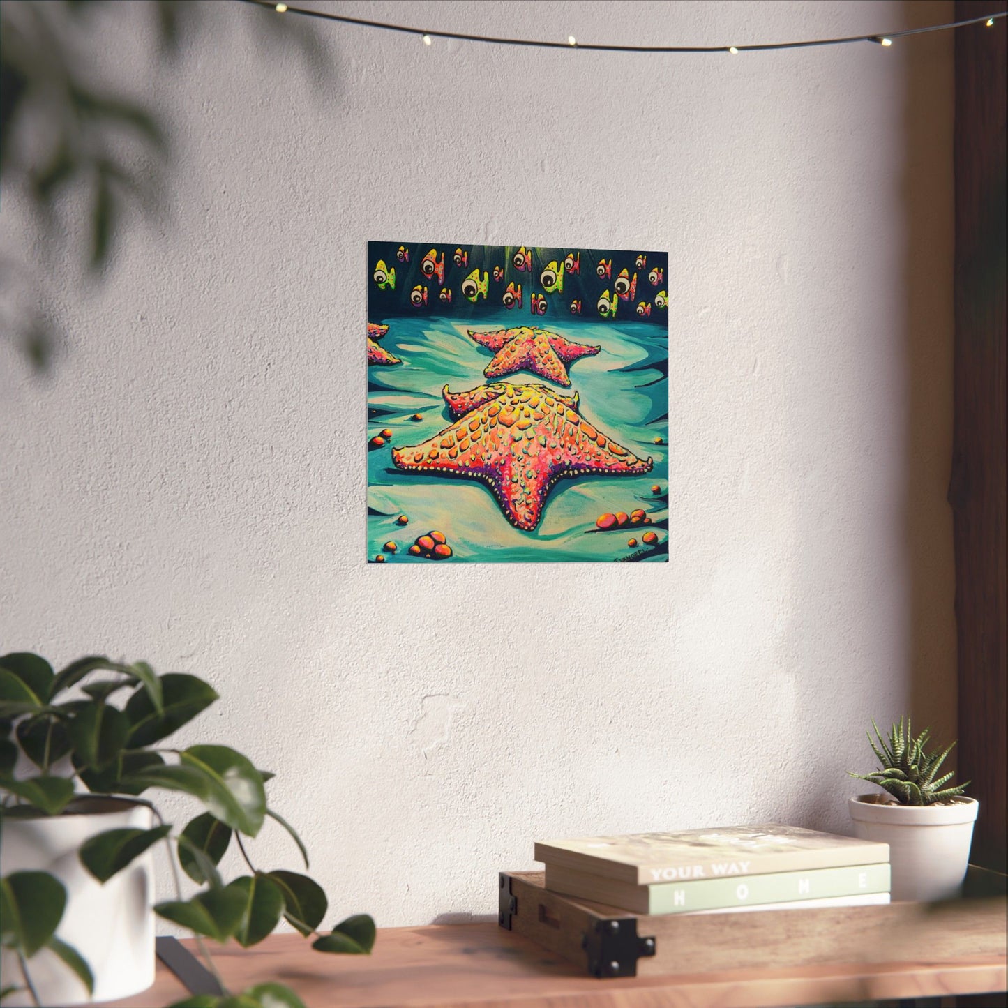 Cyclops Starfish Giclée Art Poster