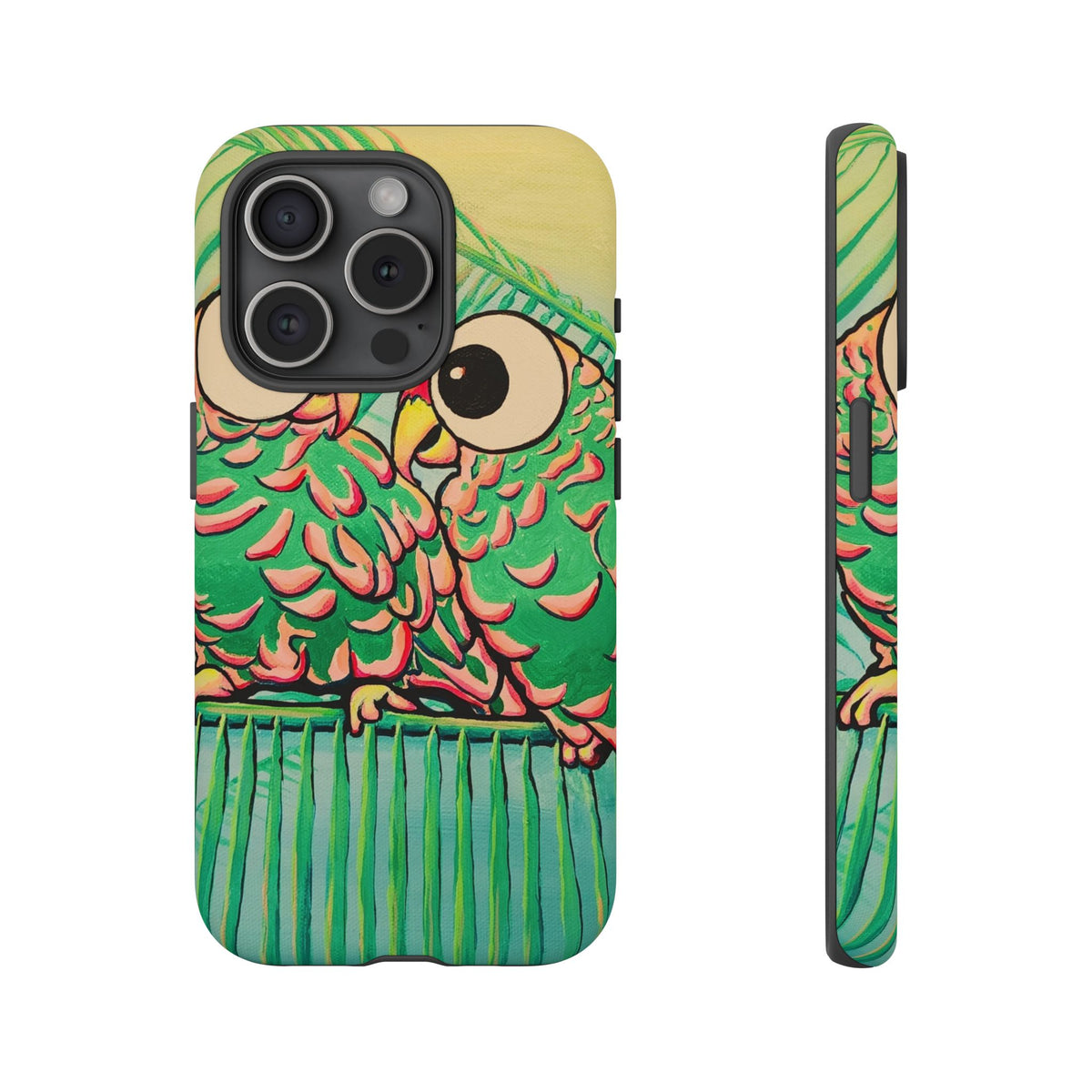 Chatty Cyclops Parrots Tough Phone Case