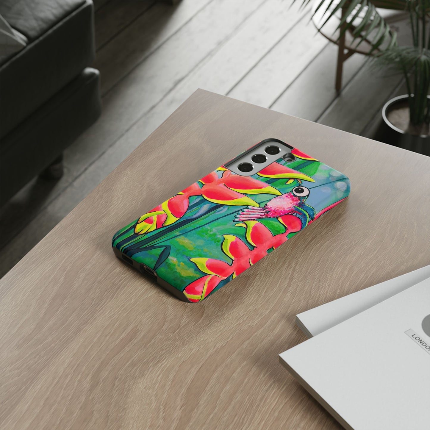 Cyclops Hummingbirds Tough Phone Case