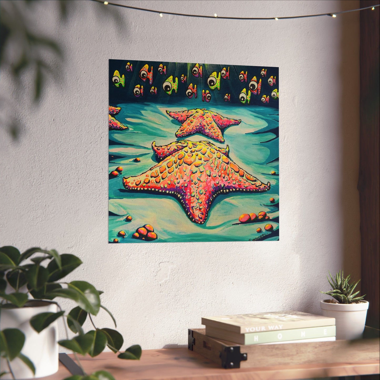 Cyclops Starfish Giclée Art Poster