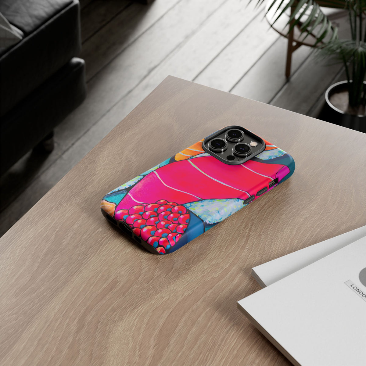 Coque de téléphone résistante Néon Sushi