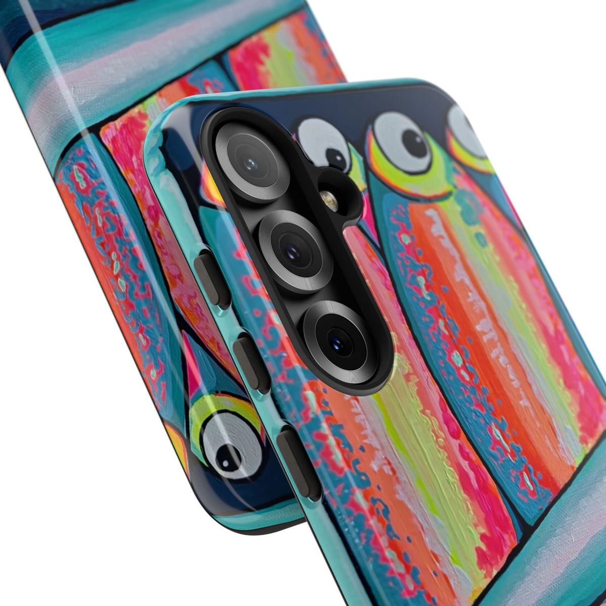 Neon Sardines Tough Phone Case