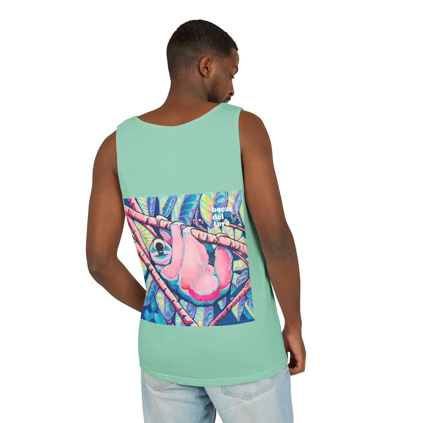 Unisex Cyclops Sloth Tank Top - Perfect for Summer Vibes