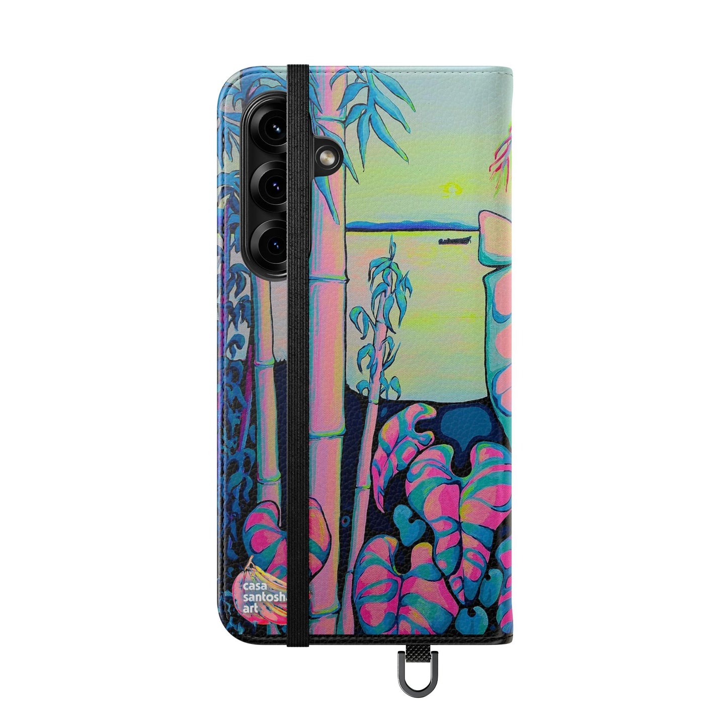 Serenity Bocas Flip Phone Case – Wallet Cover with Card Slots