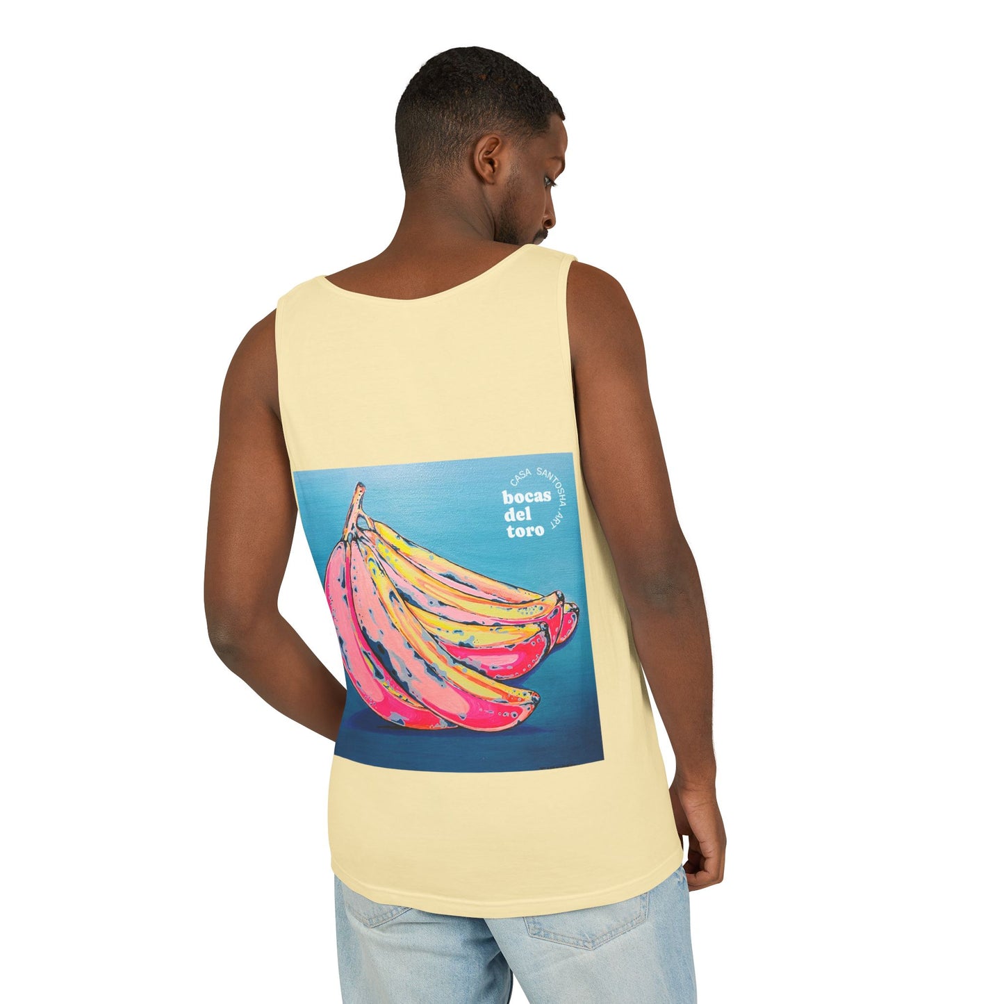 Unisex Neon Banana Tank Top - Perfect for Summer Vibes