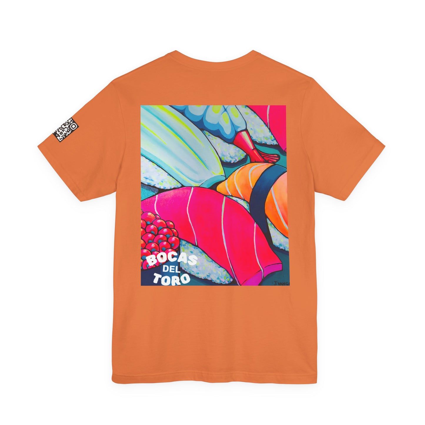 T-shirt unisexe néon Sushi