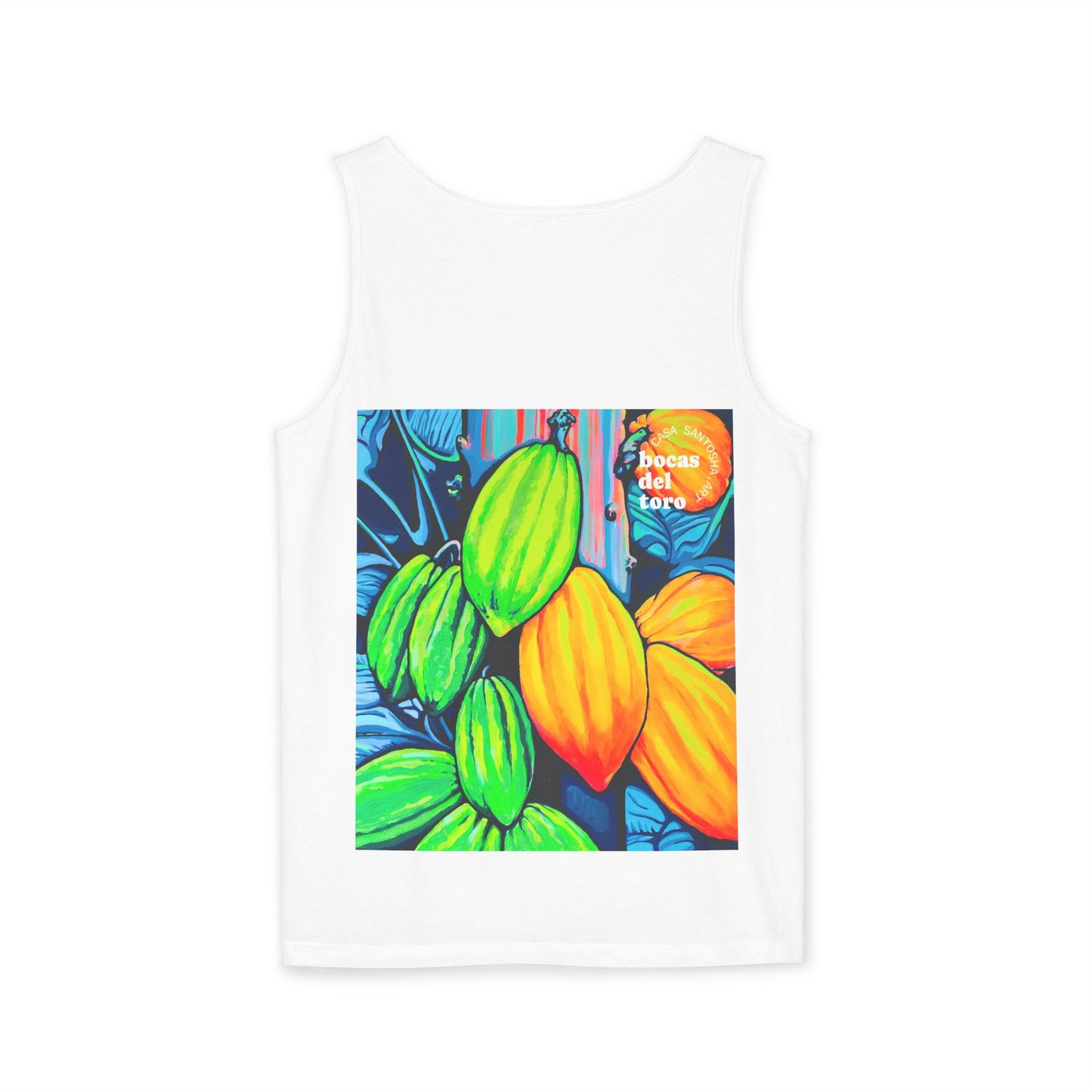 Unisex Neon Cacao Tank Top - Perfect for Summer Vibes