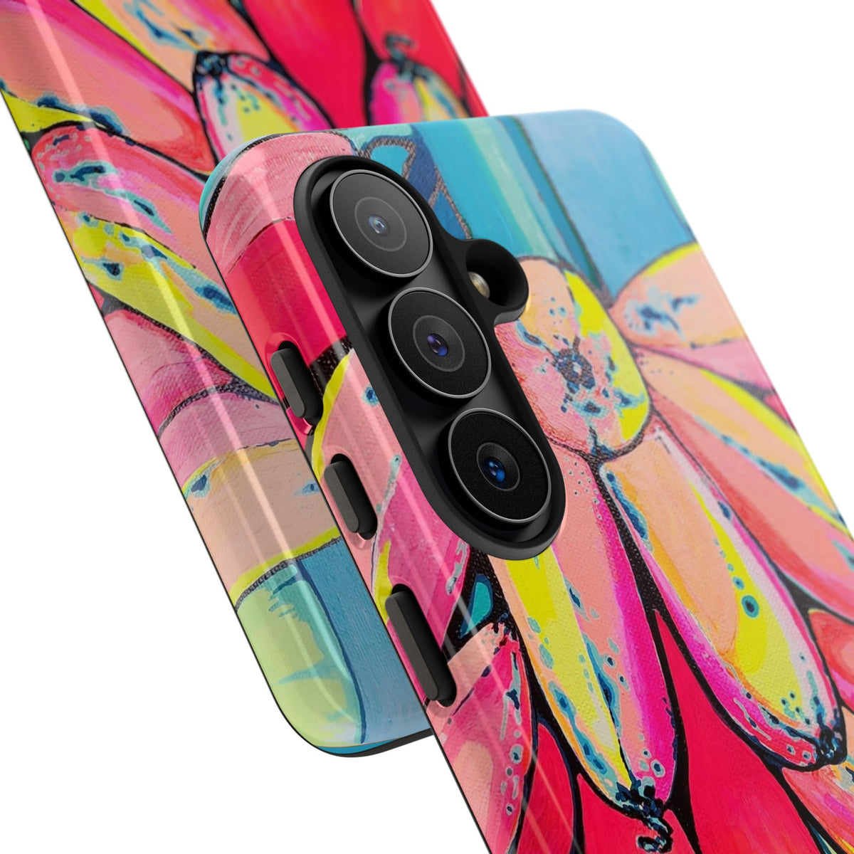 Neon Primitivo Bananas Tough Phone Case