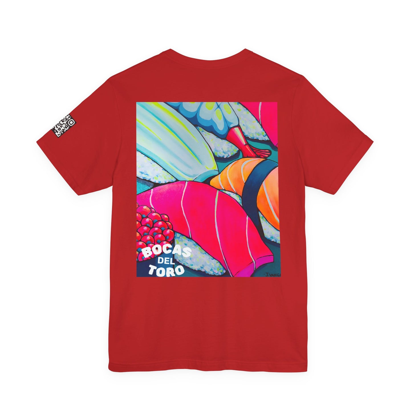 T-shirt unisexe néon Sushi