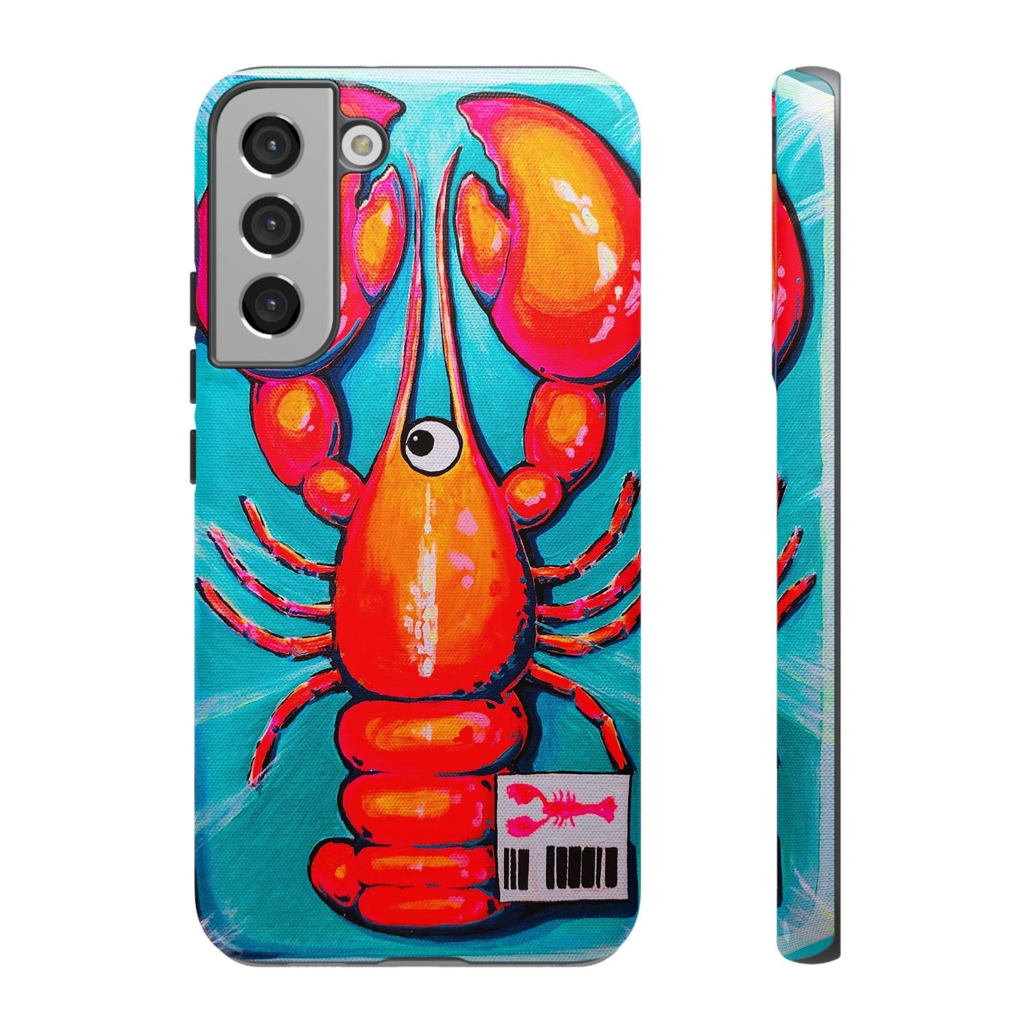Neon Lobster Tough Phone Case