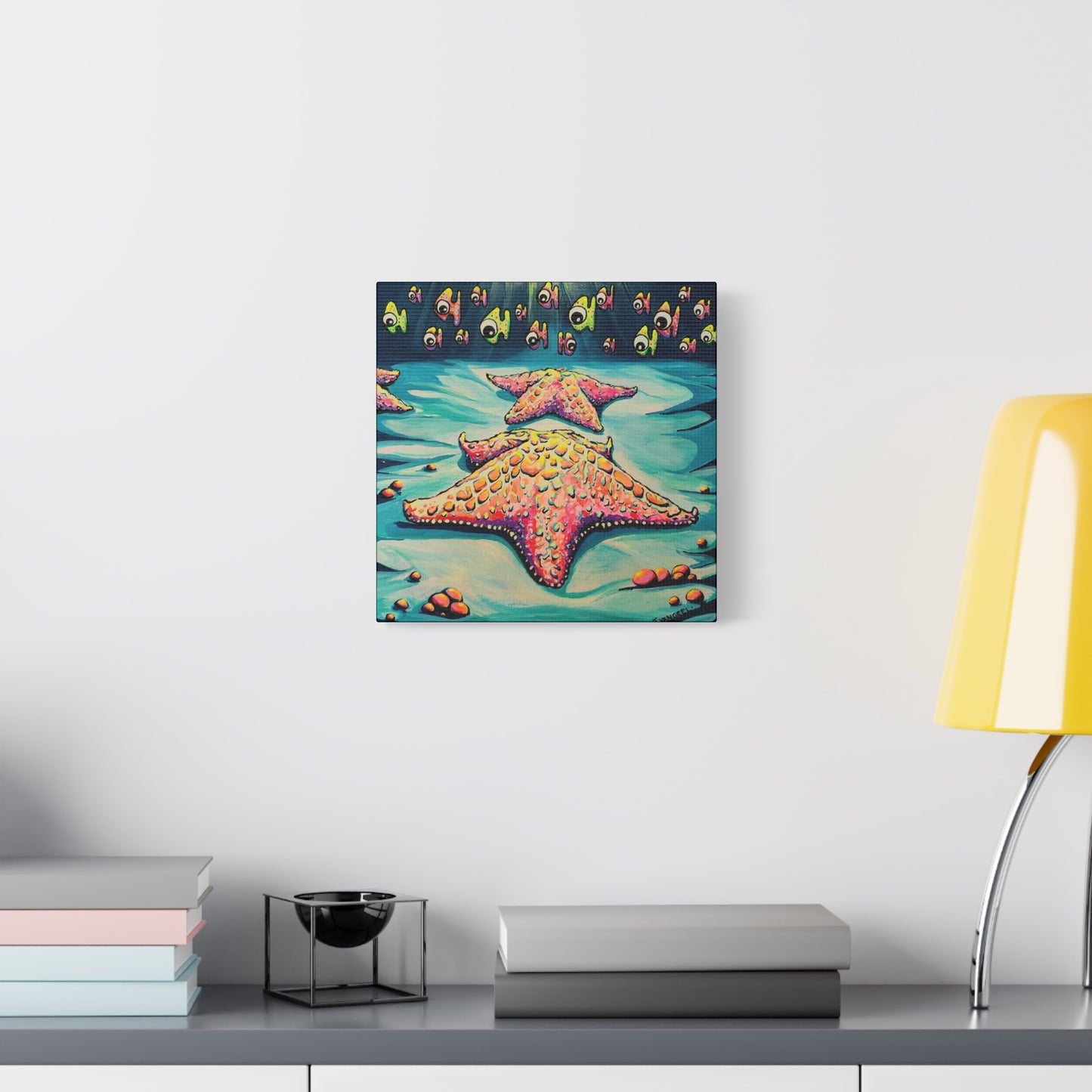 Cyclops Starfish Canvas Wall Art