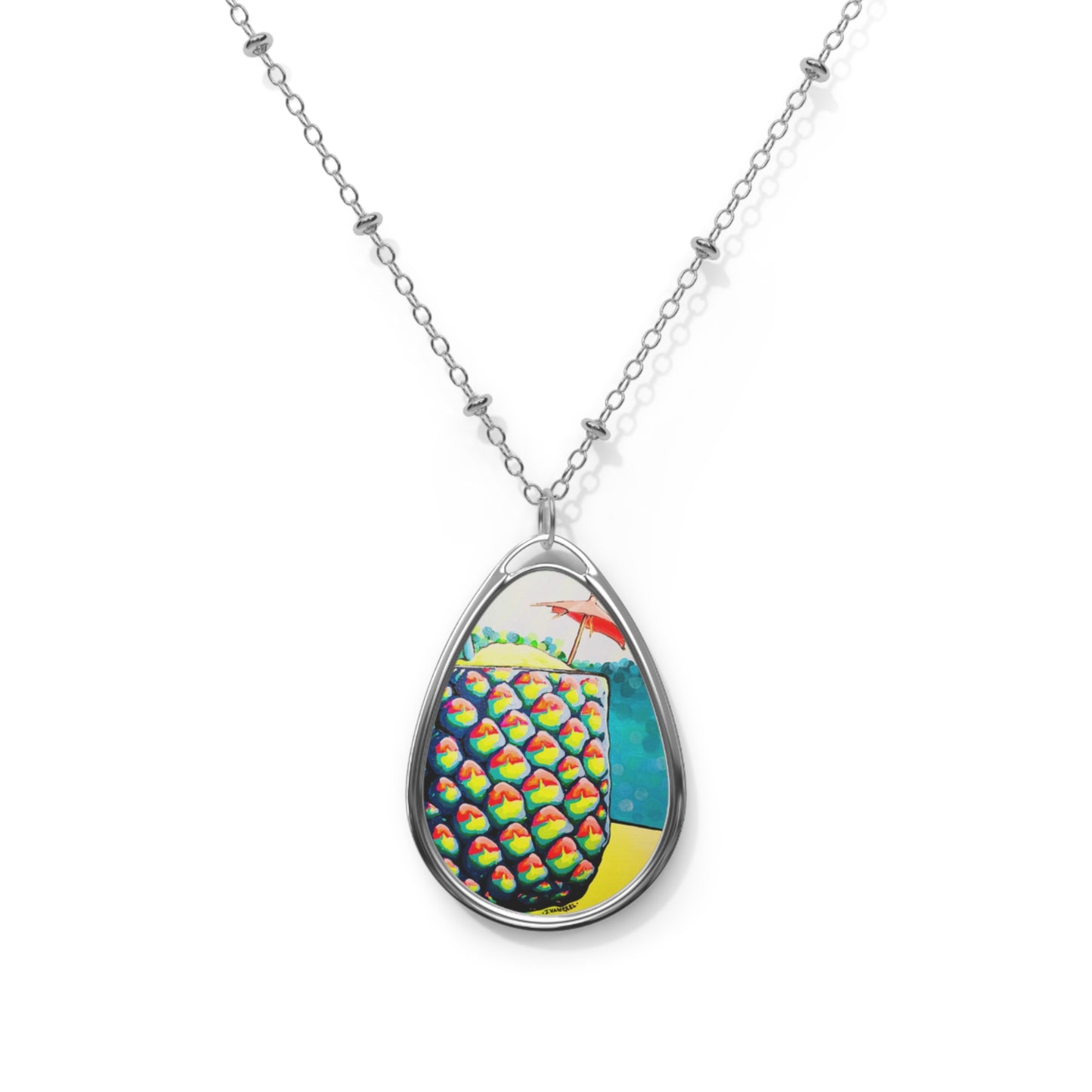 Neon Piña Colada Necklace