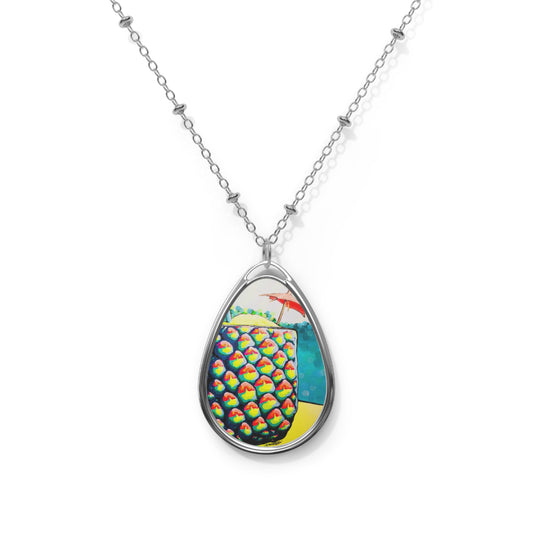 Neon Piña Colada Necklace