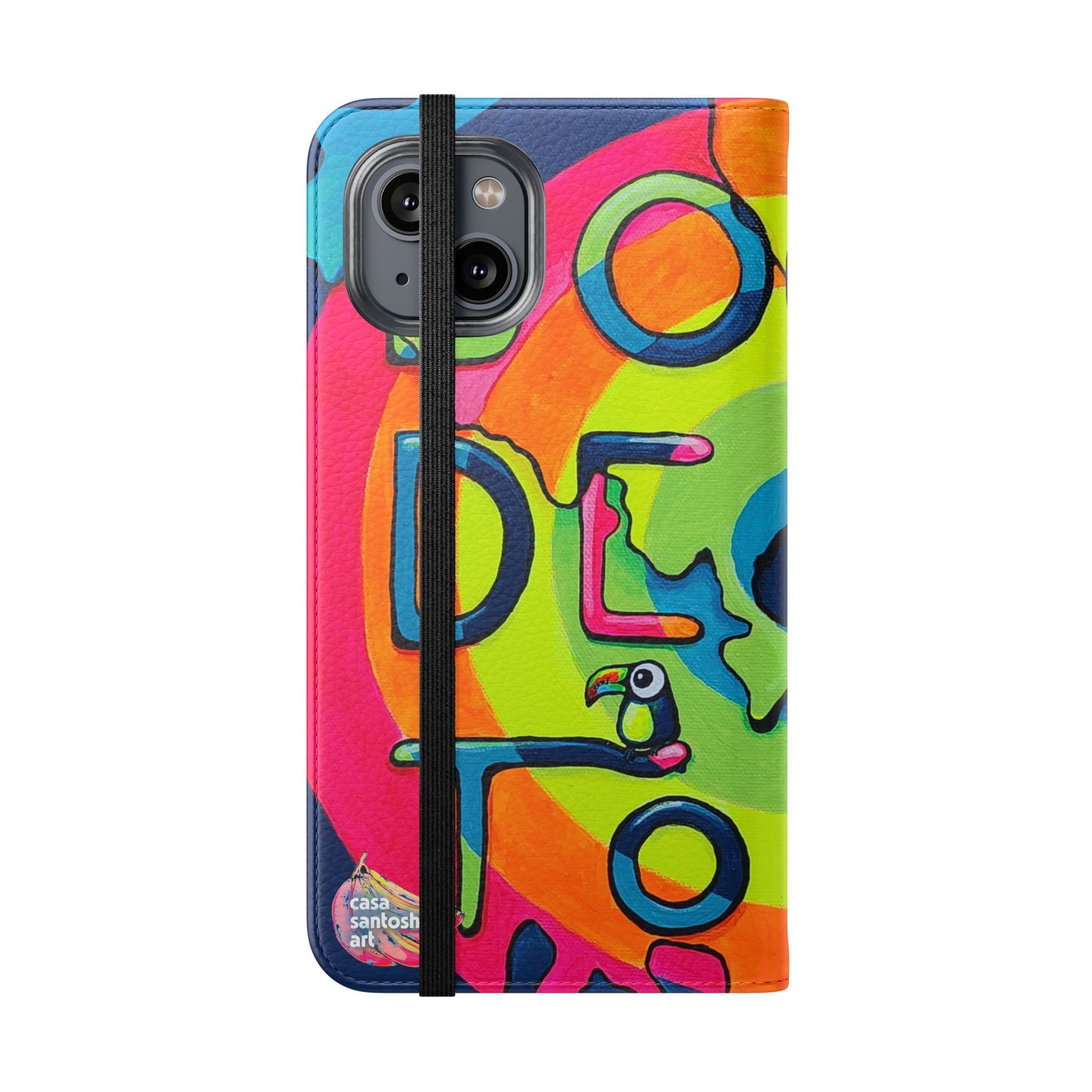 Bocas Del Toro Islands Flip Phone Case – Wallet Cover with Card Slots