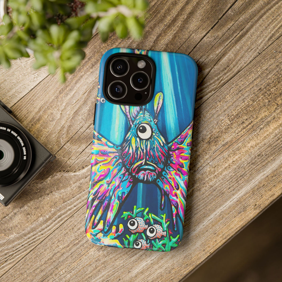 Cyclops Lionfish Tough Phone Case