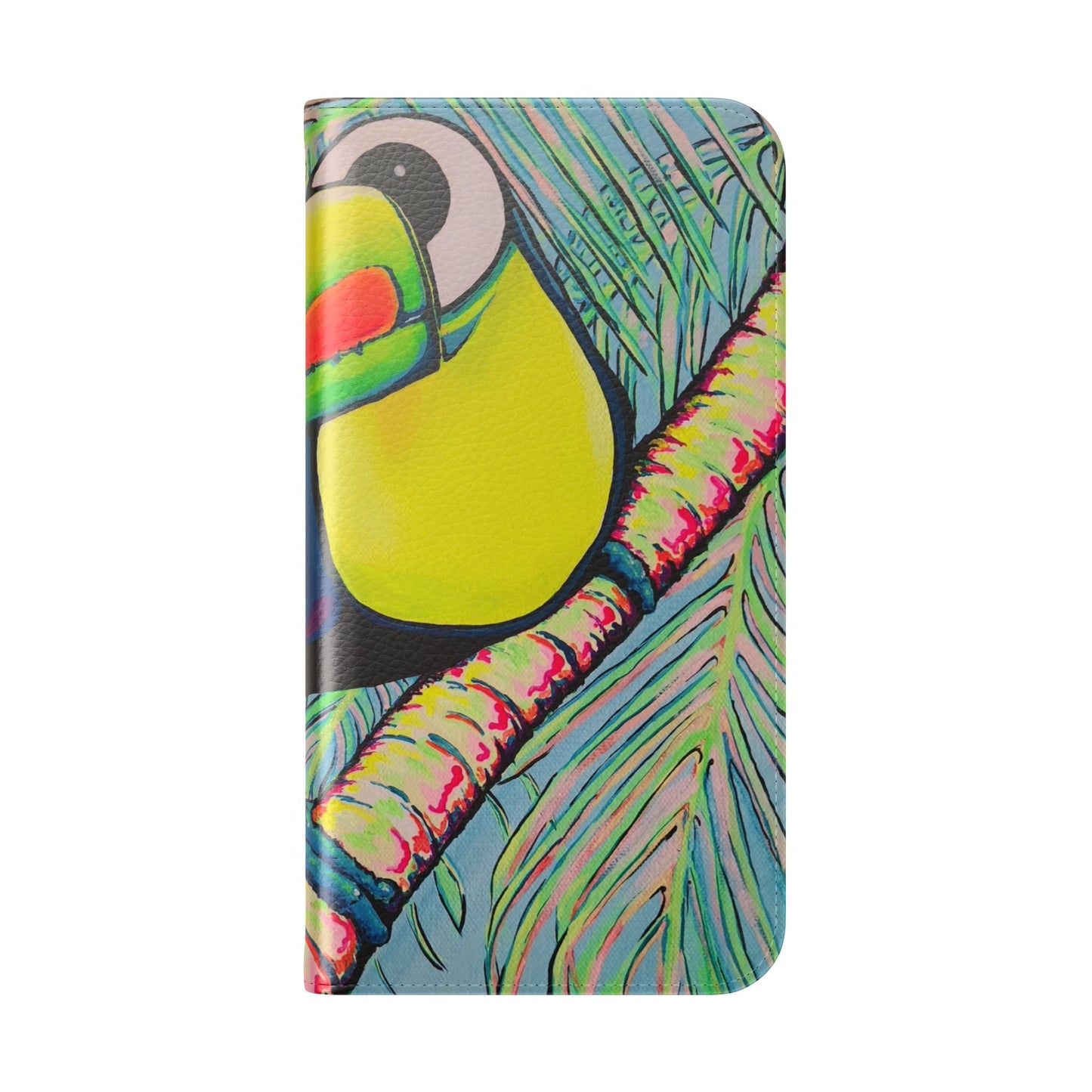 Cyclops Toucan Flip Phone Case – Wallet Cover with Card Slots