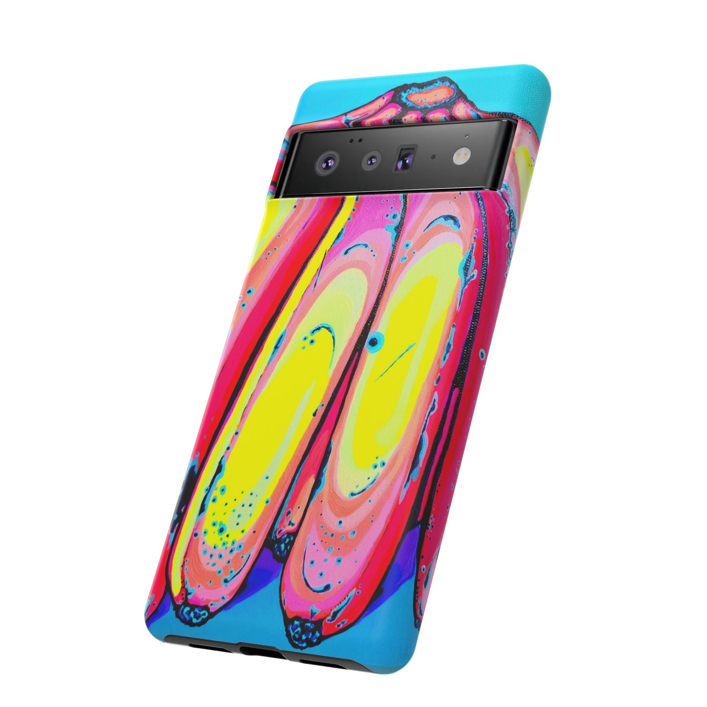 Neon Fat Bananas Tough Phone Case