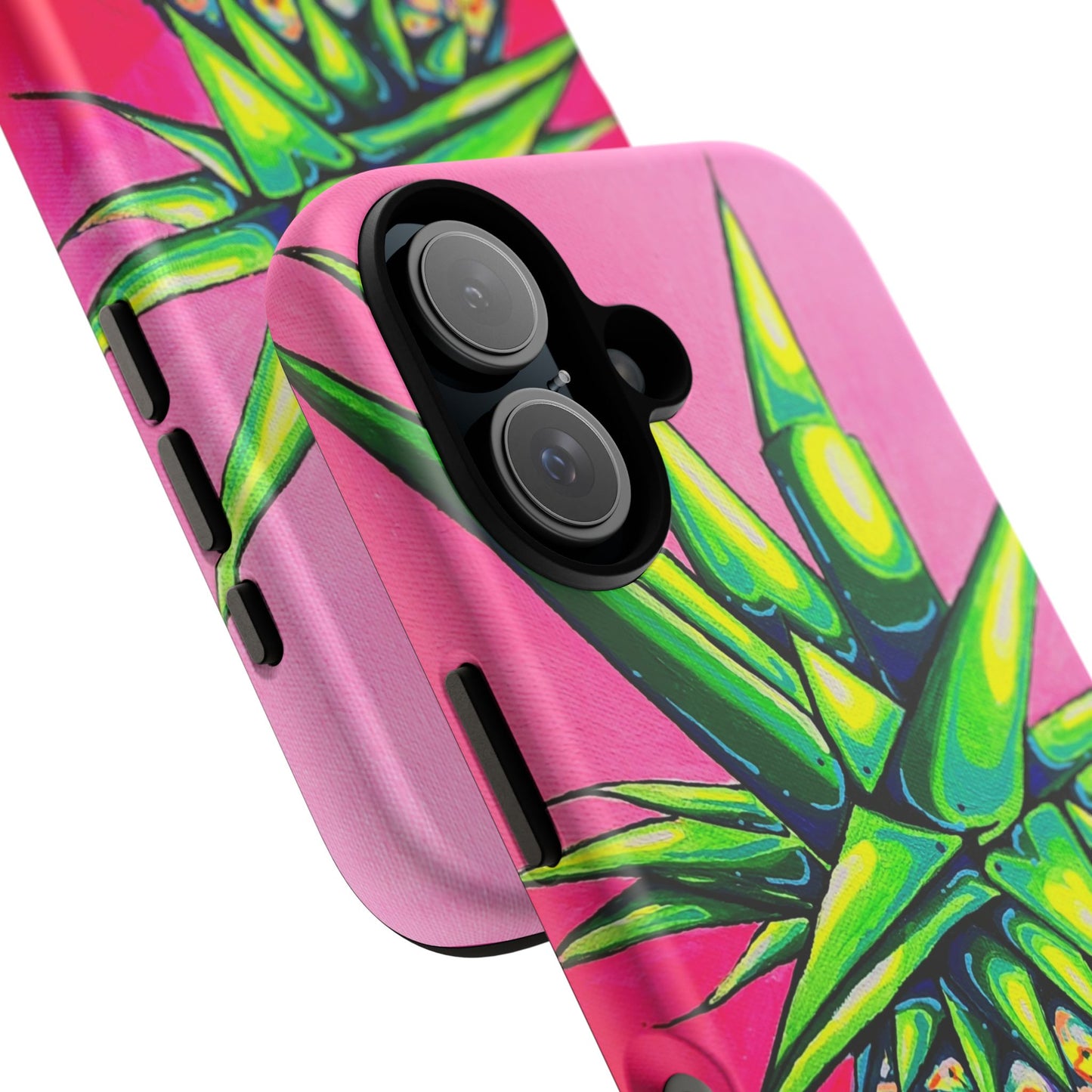 Neon Pineapple Tough Phone Case